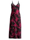 NATORI WOMEN'S FLORAL-PRINT SILK NIGHTGOWN,400015272861