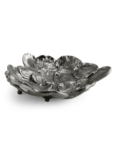 Michael Aram Black Orchid Mini Dish In Black Nickelplate