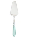 Vietri Aladdin Brilliant Pastry Server In Aqua