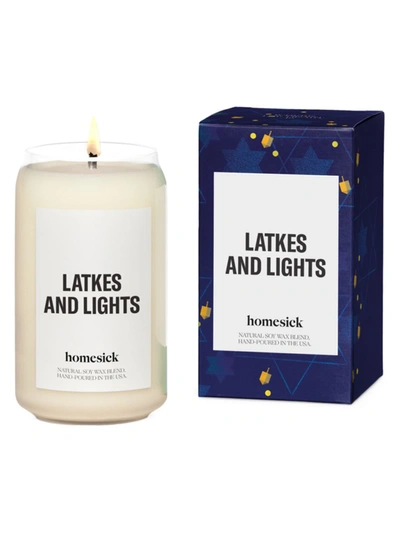 Homesick Holiday Collection Latkes & Lights Candle