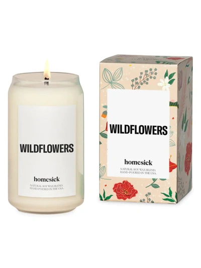 Homesick Memory  Wildflowers Candle