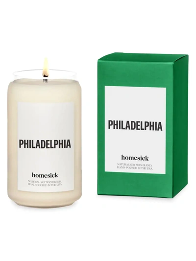 Homesick City Collection Philadelphia Candle