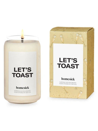 Homesick Memory Collection Let's Toast Candle
