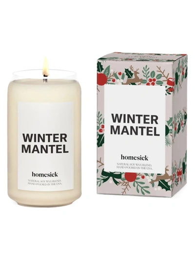 Homesick Holiday Collection Winter Mantel Candle