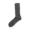 Polo Ralph Lauren Ribbed Cashmere-blend Dress Socks In Coal