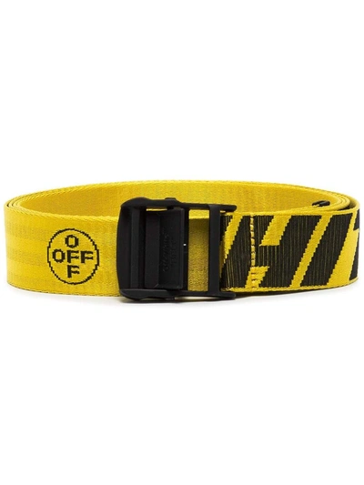 Off-white Off White Belts Yellow