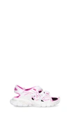 Balenciaga 30mm Track Faux Leather & Nylon Sandals In White