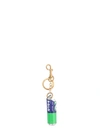 Anya Hindmarch Polo Charm Keyring In White