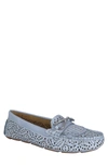 Impo Cassie Laser Cut Loafer In Air Blue