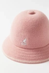Kangol Stripe Casual Wool Hat In Rose