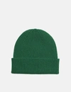 Colorful Standard Merino Wool Beanie Hat - Kelly Green One Size, Colour: Kelly Green