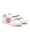 GUCCI GUCCI KIDS ACE STRAPPED SNEAKERS