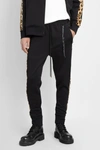 MASTERMIND JAPAN MAN BLACK TROUSERS