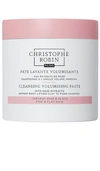 CHRISTOPHE ROBIN CLEANSING VOLUMIZING PASTE WITH PURE RASSOUL CLAY AND ROSE EXTRACTS,CBIR-WU41
