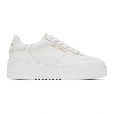 Axel Arigato Orbit White Leather Low-top Lace Up Trainers