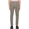 RICK OWENS DRKSHDW BROWN BERLIN LOUNGE PANTS