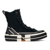 Y's Black Xvessel Edition High Cut Sneakers In 2 Black