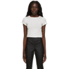 Éterne Ssense Exclusive White Crop Baby T-shirt