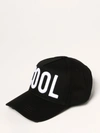 Dsquared2 Embroidered-slogan Baseball Cap In Black