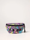 Mtv X Eastpak Springer  Belt Bag In Canvas With Graphic Print In Pink