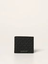 Michael Michael Kors Wallet  Men Color Black In Black