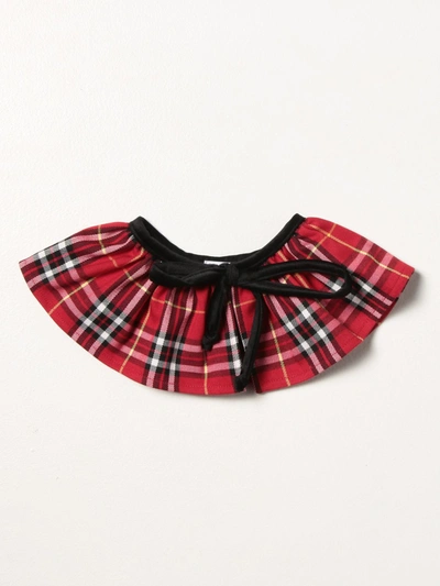 Piccola Ludo Neck Girl  Kids In Red