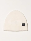 Fay Hat In Ribbed Wool In White