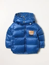 Moschino Baby Babies' Jacket With Teddy In Blue