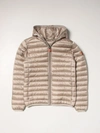 Save The Duck Jacket  Kids In Yellow Cream