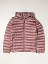 Save The Duck Down Jackets In Blush Pink