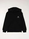 BALENCIAGA SWEATER BALENCIAGA KIDS COLOR BLACK,345950002