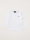 Emporio Armani Kids' Cotton T-shirt In White