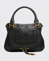 Chloé Marcie Medium Satchel Bag In Black