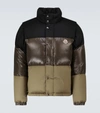 Moncler Mens Black Brown Aveillan Padded Shell-down Jacket 38 In Multicoloured