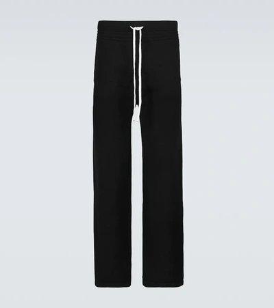 Les Tien Cashmere Lounge Trousers In Black