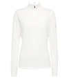 Bogner Madita Quarter-zip Thermal Base-layer Top In White