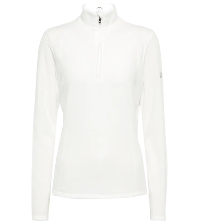 Bogner Madita Quarter-zip Thermal Base-layer Top In White