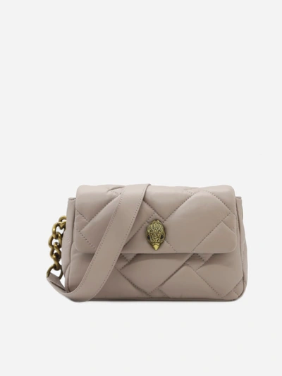 Kurt Geiger Medium Kensington Bag In Leather In Blush