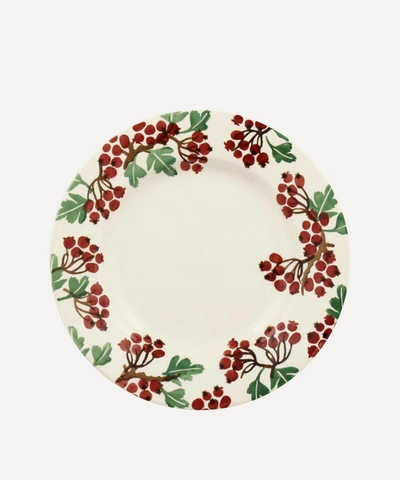 Emma Bridgewater Hawthorn Berries 8.5-inch Plate In Assorted