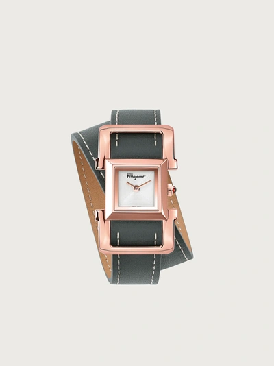 Ferragamo Square Ingot Watch