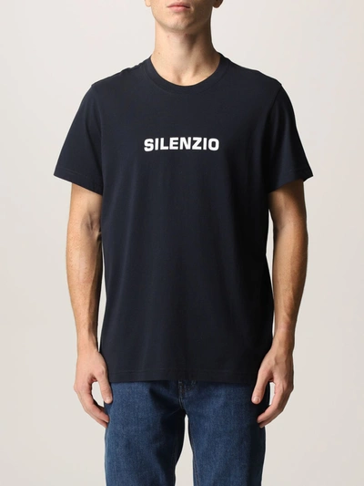 Aspesi T-shirt  Men Color Navy In Navy