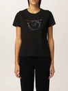 Pinko T-shirt In Black