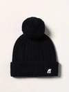 K-WAY KWAY BEANIE HAT WITH LOGO,345760009