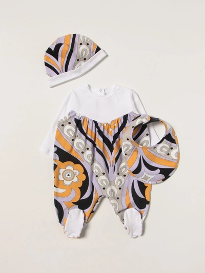 Emilio Pucci Babies' Pack  Kids In Yellow