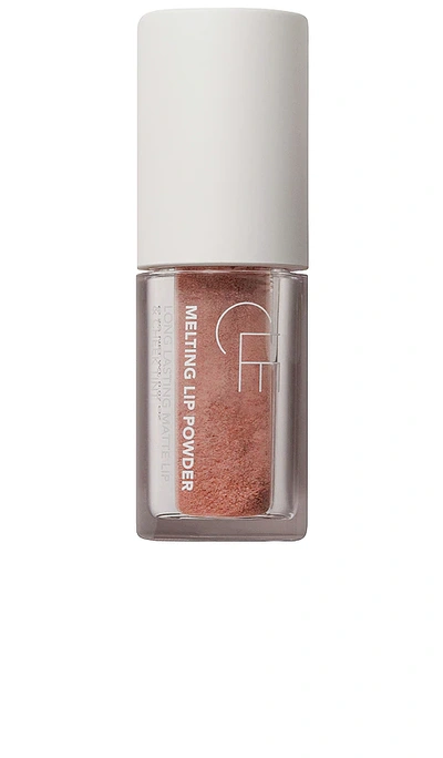 Cle Cosmetics Melting Lip Powder In Nude Blush