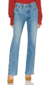 Re/done Originals 90s High Rise Loose In Medium Vain