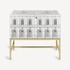 Fornasetti Raised Sideboard Architettura In White/black