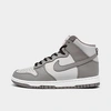 Nike Women's Dunk High Retro Casual Shoes In Grey Fog/particle Grey/cashmere/black