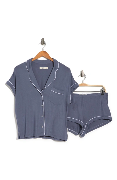 Ugg Amelia Short Jersey Pajamas In Cyclone