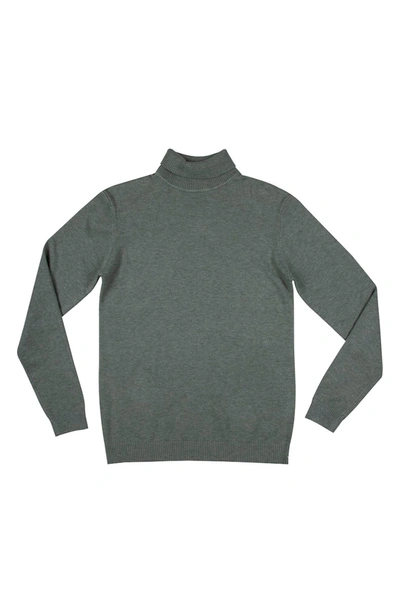 X-ray Turtleneck Pullover Sweater In Sage